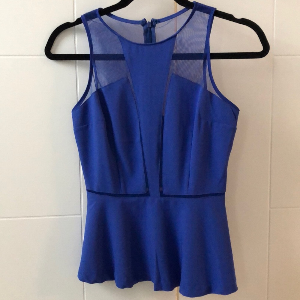 CUTE BLUE BLOUSE : brand new
